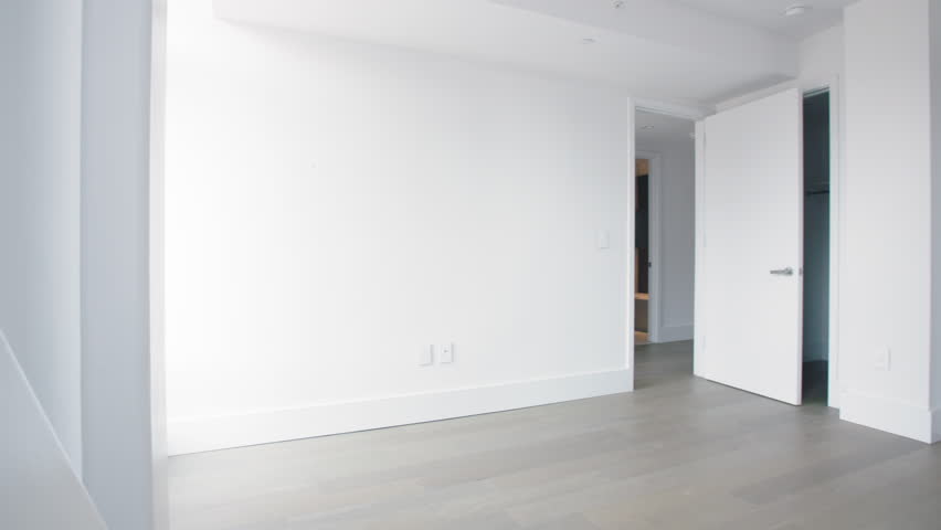 Empty Bedroom in a Manhattan Apartment Royalty-Free Stock Footage #1017403084