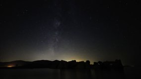 Starry night under the abandoned house - Powered by Shutterstock - Get 15% off with code: PIKWIZARD15