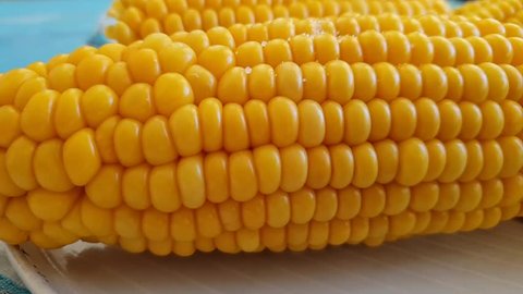 Melting Butter On Hot Corn Stock Footage Video 100 Royalty Free 1035512588 Shutterstock