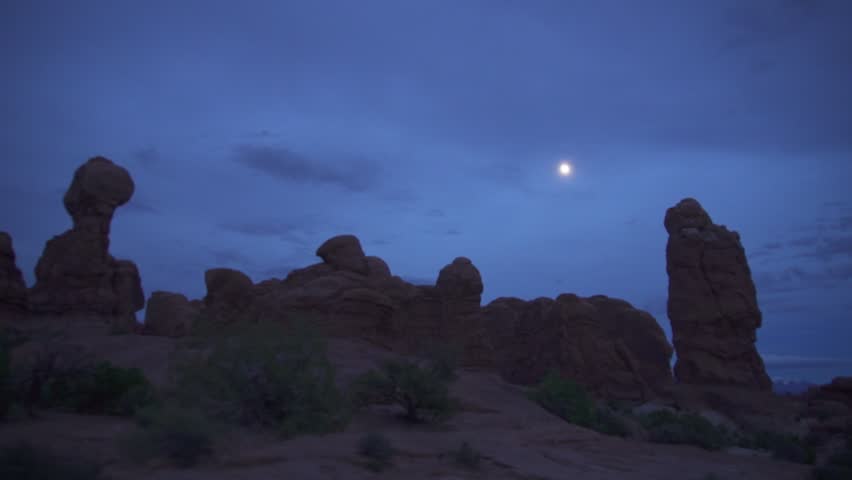 Arches National Park Parade Of Elephants Driving