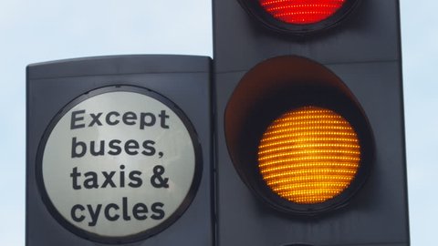 Warning Lights Close Up At A Stock Footage Video 100 Royalty Free Shutterstock