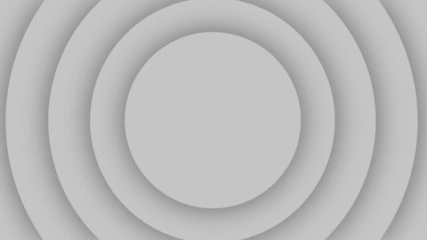 Light Grey White Abstract Circles Motion Stock Footage Video (100% ...