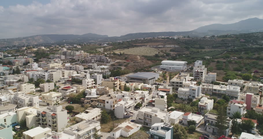 aerial view old city