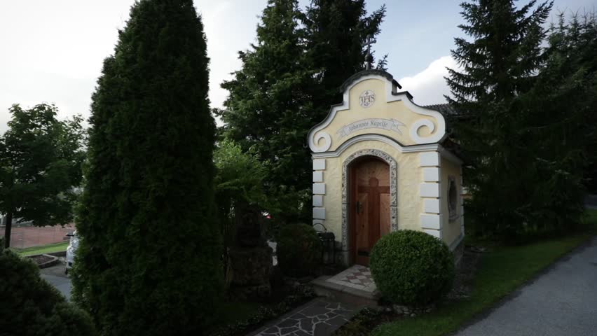 small chapel in kleinarl, austria