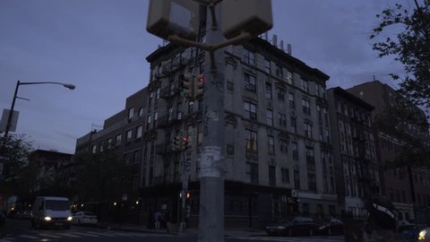 New York City Circa 2016, B-Roll of city streets Video de stock