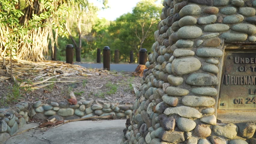 Captain Cook monument in 1770 in Queensland, Australia