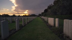   Halloween, Cemetery at sunset - Powered by Shutterstock - Get 15% off with code: PIKWIZARD15