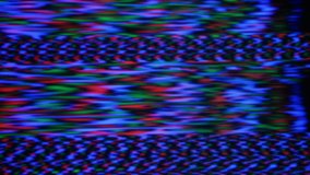 Abstract texture background noise glitch tv vhs pixel error. It features shapes and colors that resemble a corrupted file. Can be useful in trendy modern promos or projects