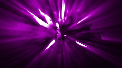 4k Purple energy effect background with power source tech spreading geometrical shapes triangles and rectangles and light leaks from the energy source before the explosion loopable video, sci-fi