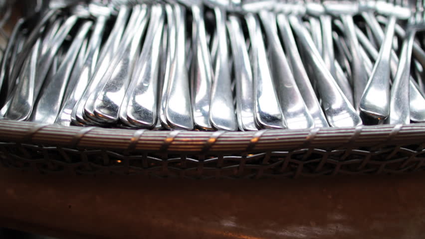 Try of forks hover over