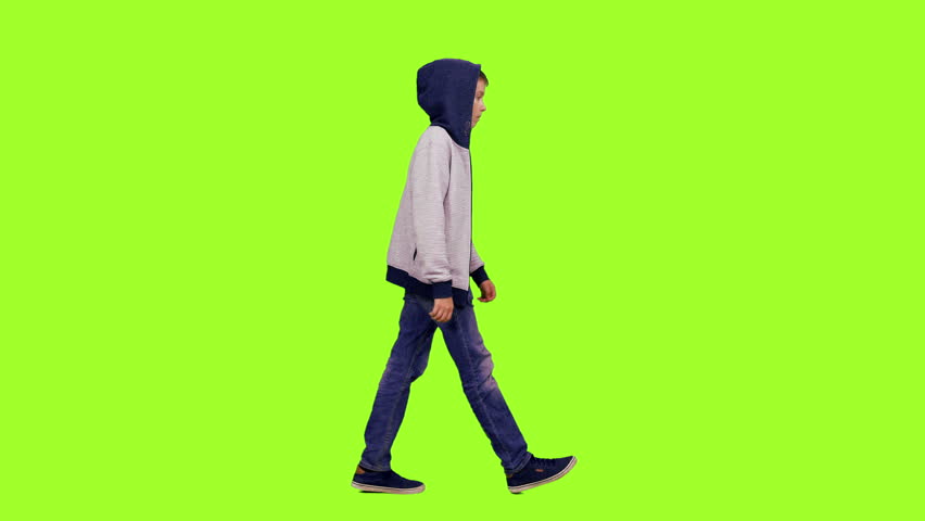 walking l hoodie