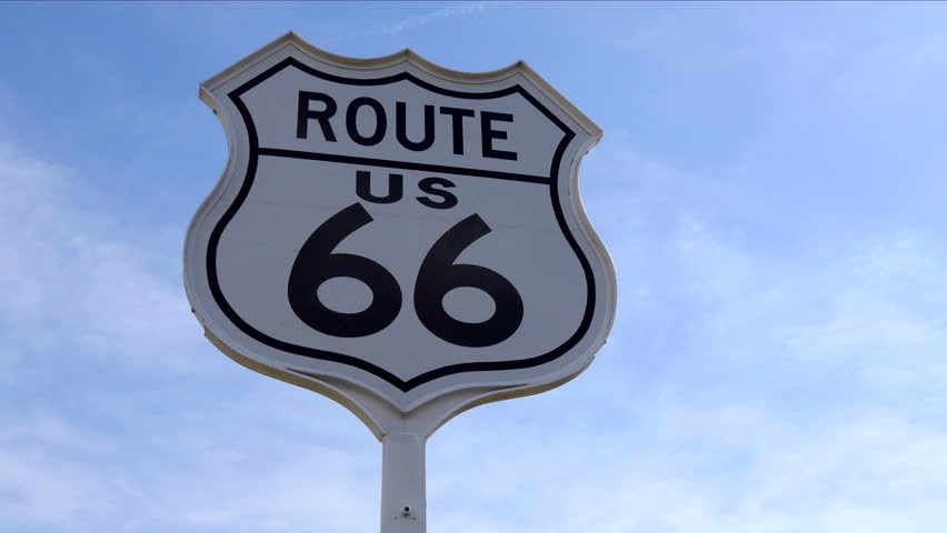 The Oklahoma Route 66 Museum in Clinton, Oklahoma, United States of America with a collection of memorabilia, old objects and vintage collectibles