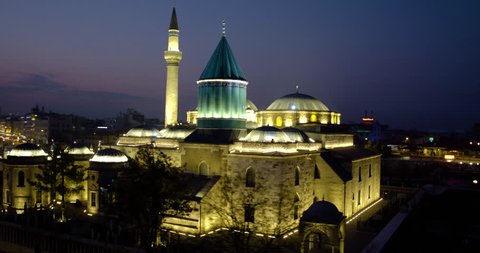 historical places in turkey, konya city and mosque