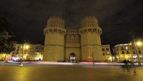 Serrano tower timelapse, Valencia