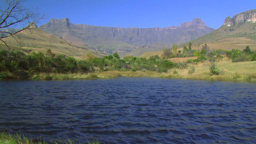 View of the Drakensberg  Amphitheater