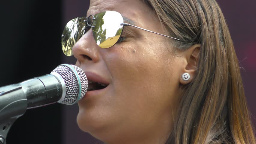 Nasreen Qadri Kadri Arab Muslim Israeli Stock Footage Video (100