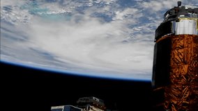 Hurricane Michael From International Space Station. Elements of this video furnished by NASA.