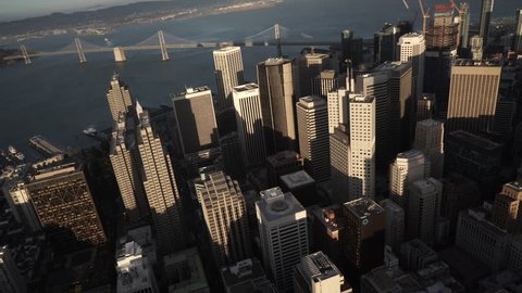 San Francisco Circa-2016, aerial view 35