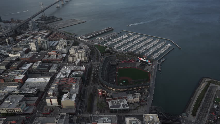 San Francisco Circa-2016, aerial view