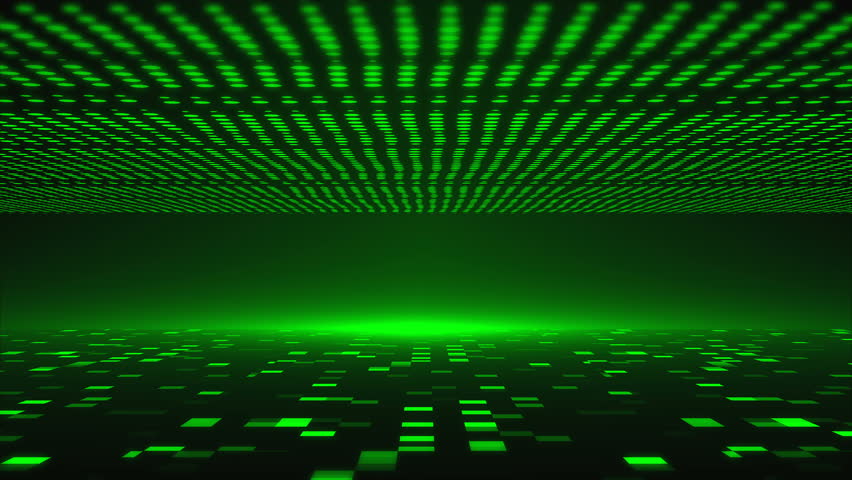 3d background with abstract techonology tunnel in space, 3d rendering illustration for business or technology