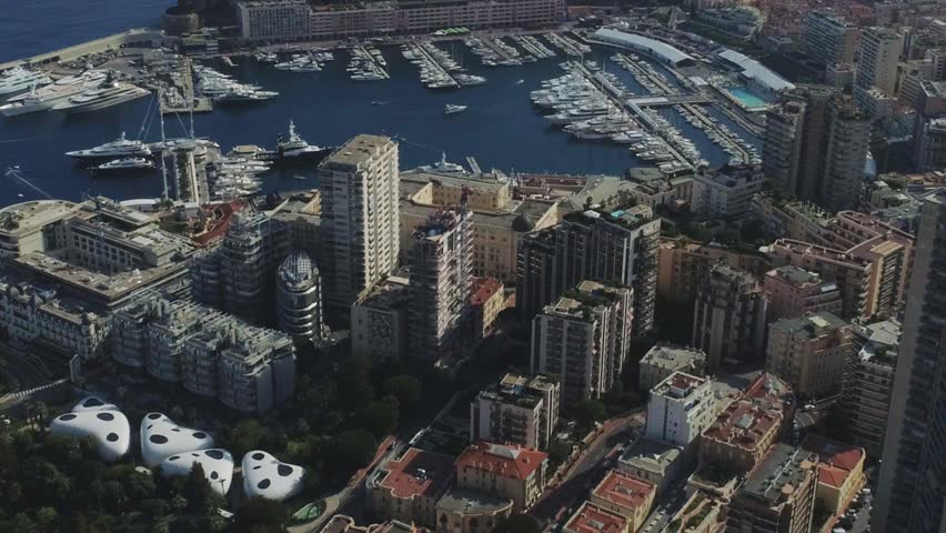 Monaco Monte Carlo city France sea town port yahts flats boats and casino
