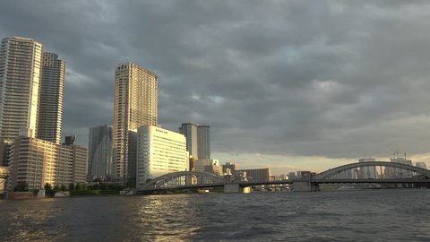 Tokyo from the river