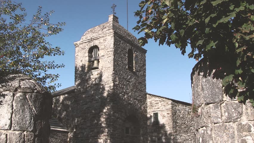 BELL TOWER OF A CHURCH FROM PEDRAFITA DO CEBREIRO