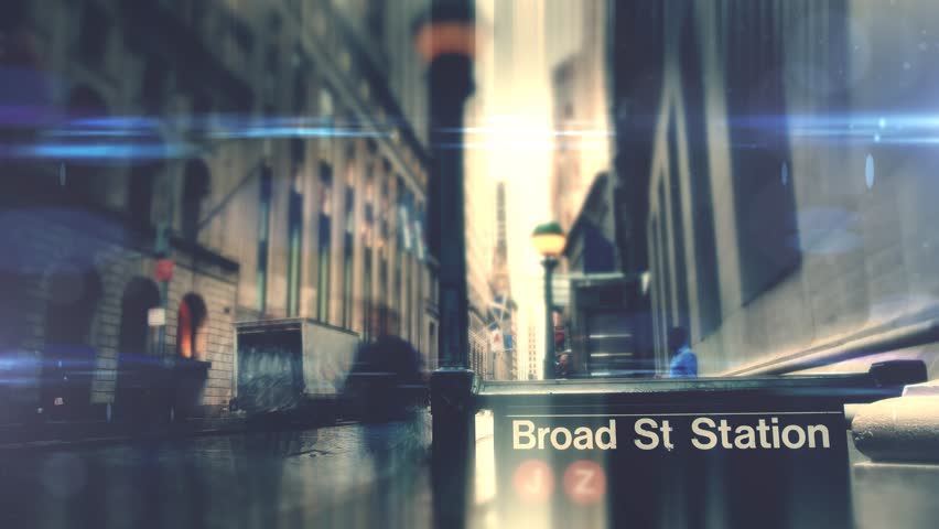 Broad st Wall Street New York City stock exchange global financial hub