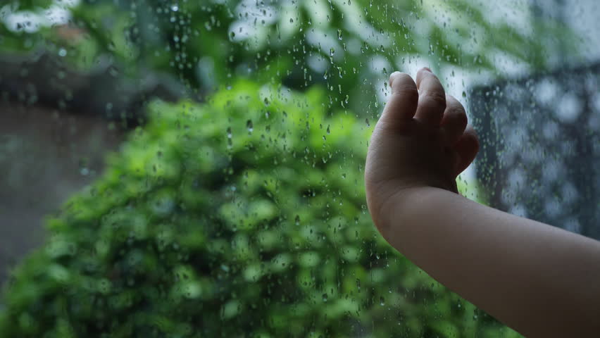 Touch the window. Touch the window