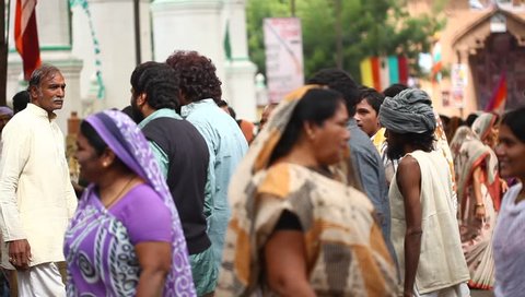people at rural area Hyderabad India 25th Jun 2018