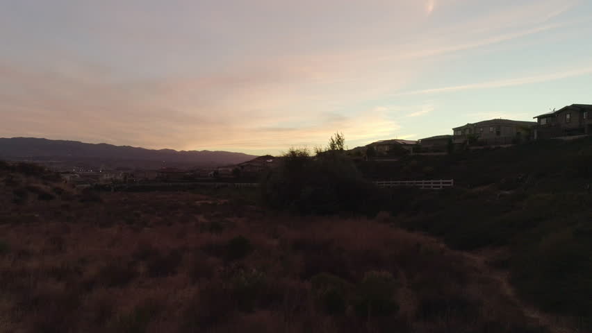 Suburban Hillside Sunset 2