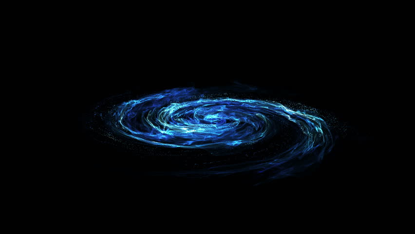 4k colorful galaxy spinning seamless loop Stock Footage Video (100%