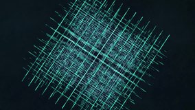 Cube grid background with 3D perspective and moving camera. Scienctific cubic maze. - Powered by Shutterstock - Get 15% off with code: PIKWIZARD15