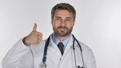 Portrait Of Doctor Waving Finger Stock Footage Video 100 Royalty Free 1018016218 Shutterstock