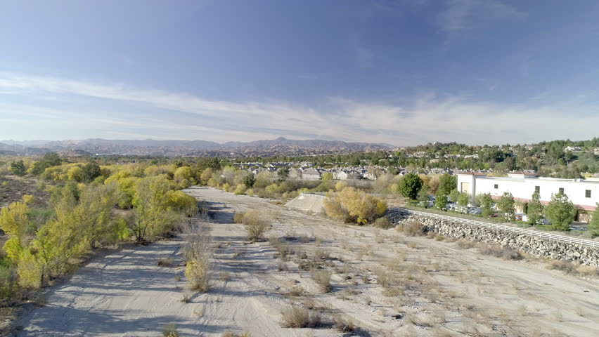 Suburban Town Aerial 