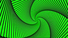 Geometric illusion abstract background on green screen, Digital illustration created for the backdrop of celebrations or events show and about the video work.
