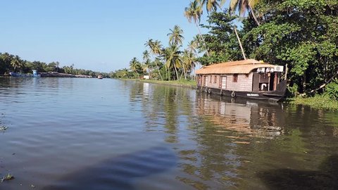 Houseboat, Kerala backwaters, Vacation south india