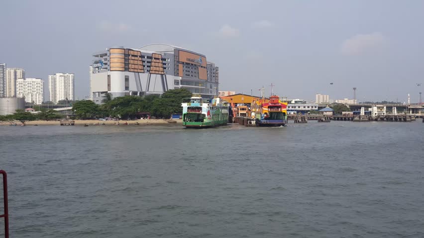 Sultan Abdul Halim Ferry Terminal Stock Video Footage - 4K and HD 