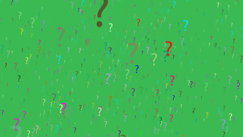 Flying Animated Question Marks, 4K. The question mark (also known as interrogation point, query, or eroteme in journalism) is a punctuation mark that indicates an interrogative clause. | Shutterstock HD Video #1018197430