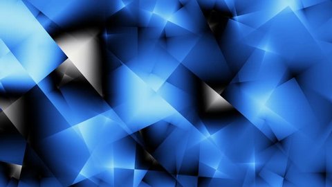 Transforming abstract futuristic geometric background. Animated loop footage.