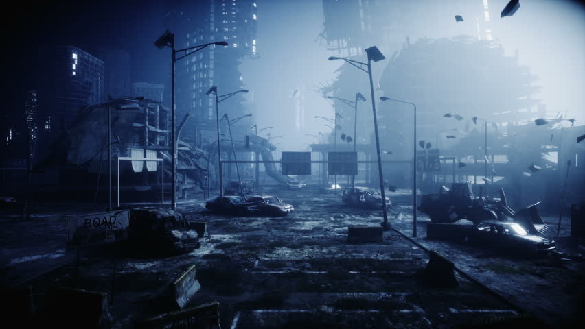 Destroyed City Background Images, HD Pictures and Wallpaper For Free  Download | Pngtree