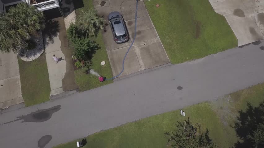 This is of drone footage from licensed drone pilot of the flooding from record rainfall at Wilmington and Kure Beach North Carolina