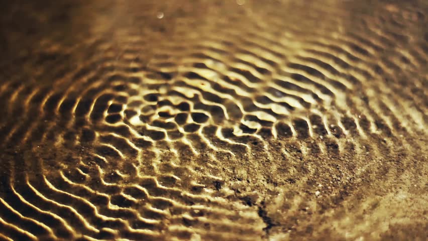 Vibrational waves at the surface of the water. Water cymatics - Powered by Shutterstock - Get 15% off with code: PIKWIZARD15