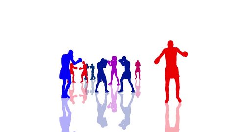 Confused People Think Doubt Vector Illustration Stock Vector (Royalty ...