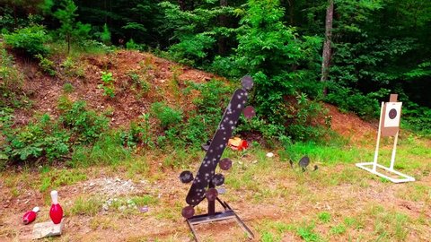 outdoor pistol range