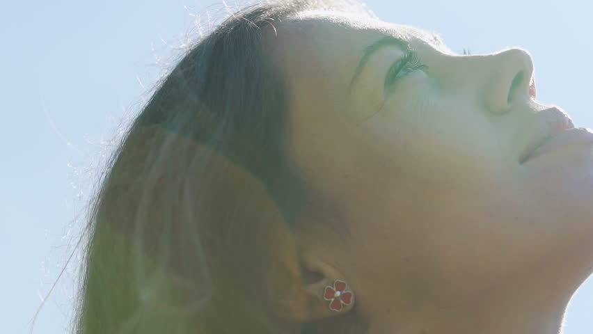 Girl Looking Sky Full Stock Video Footage - 4K and HD Video Clips ...
