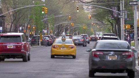 New York streets traffic 