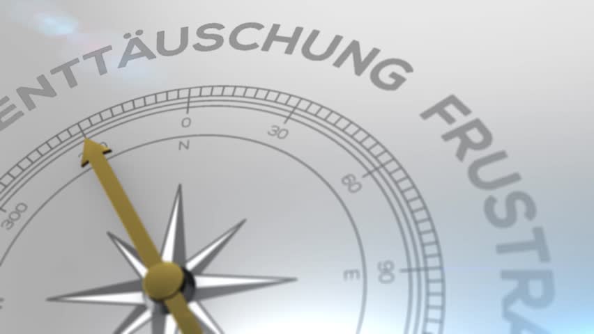 Compass with text - Erfolg- german word for success- right path, concept video for good direction white shiny background | Shutterstock HD Video #1018474372