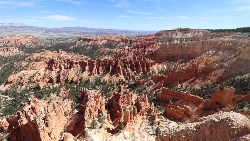 Top view of Bryce Canyon