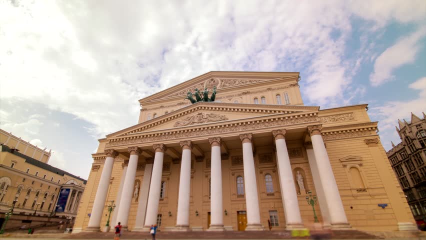Bolshoi Theatre in Moscow, Russia